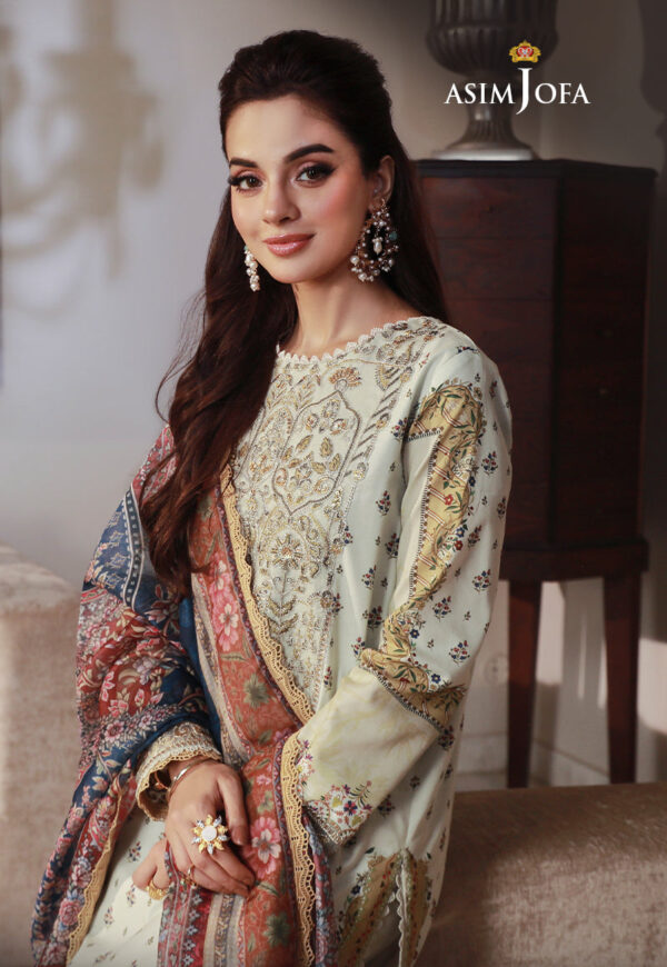 Asim Jofa Ajas-08 Embroidered
