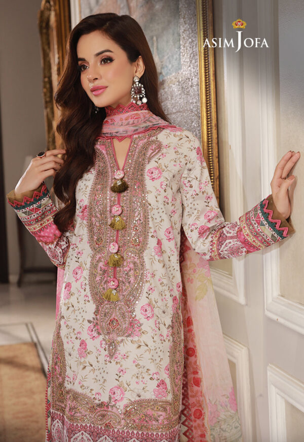 Asim Jofa Ajas-01 Embroidered