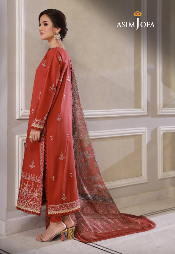 Asim Jofa Ajas-23 Embroidered Cambric 3-Pcs