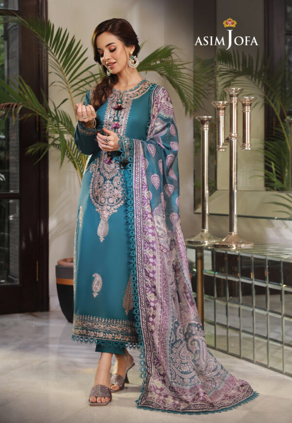 Asim Jofa Ajas-24 Embroidered
