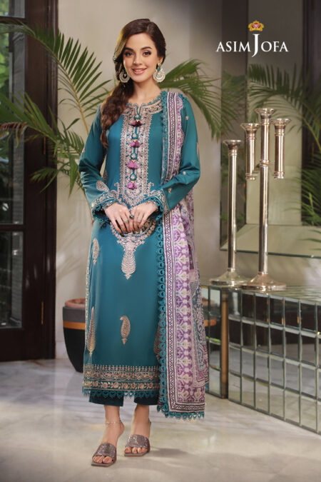 Asim Jofa Ajas-24 Embroidered