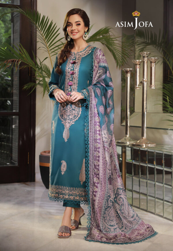 Asim Jofa Ajas-24 Embroidered