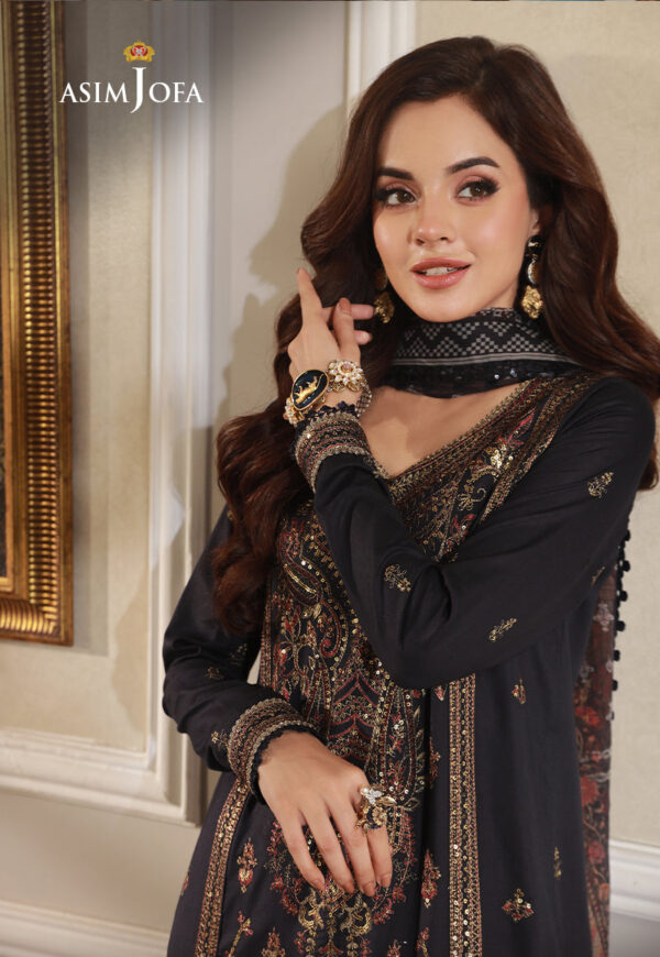 Asim Jofa Ajas-28 Embroidered