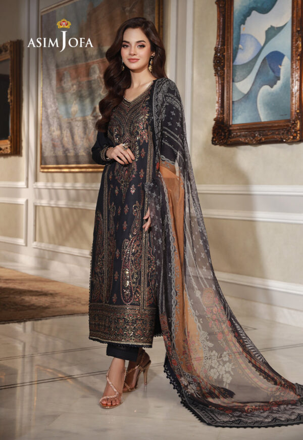 Asim Jofa Ajas-28 Embroidered