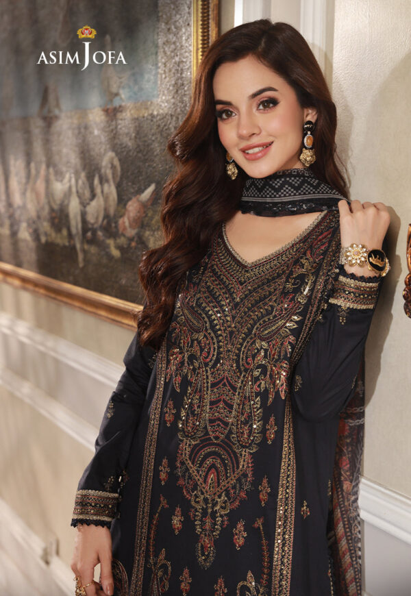 Asim Jofa Ajas-28 Embroidered