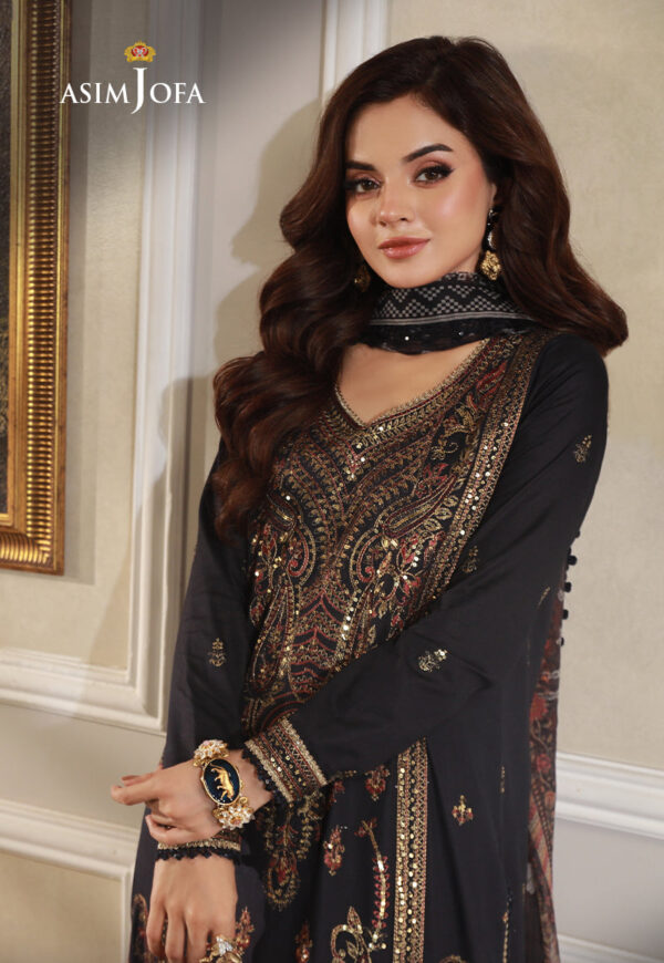Asim Jofa Ajas-28 Embroidered