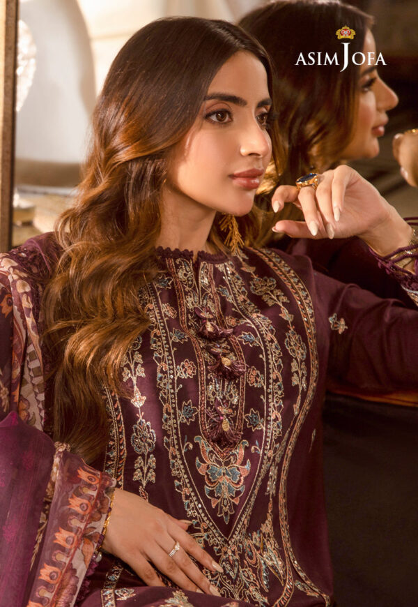 Asim Jofa Ajas-29 Embroidered