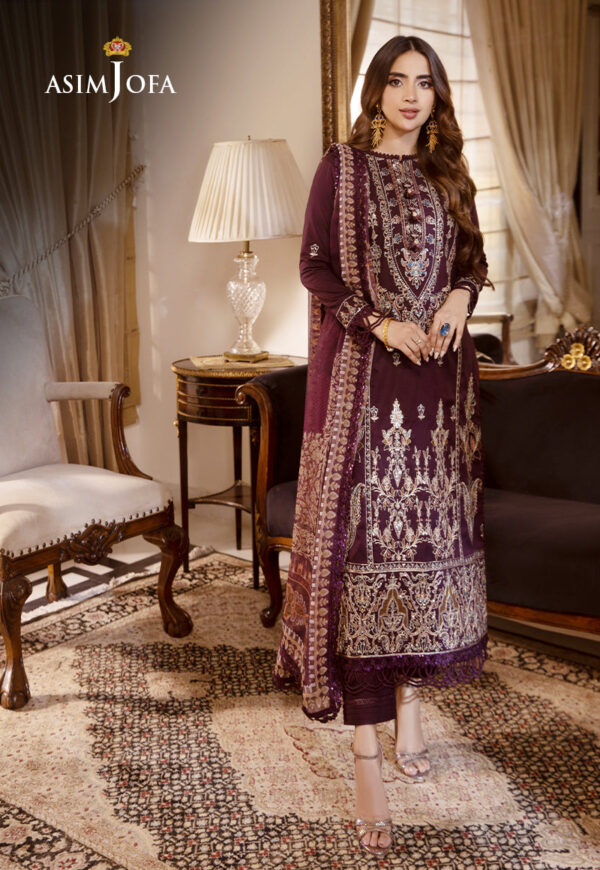 Asim Jofa Ajas-29 Embroidered