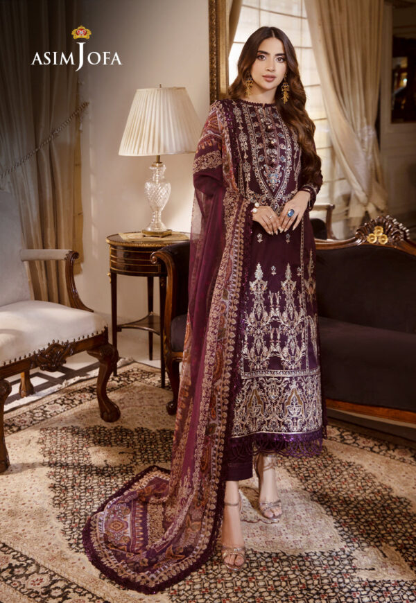 Asim Jofa Ajas-29 Embroidered