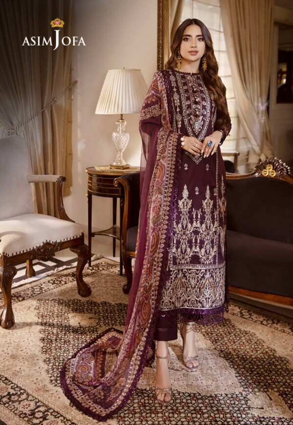 Asim Jofa Ajas-29 Embroidered