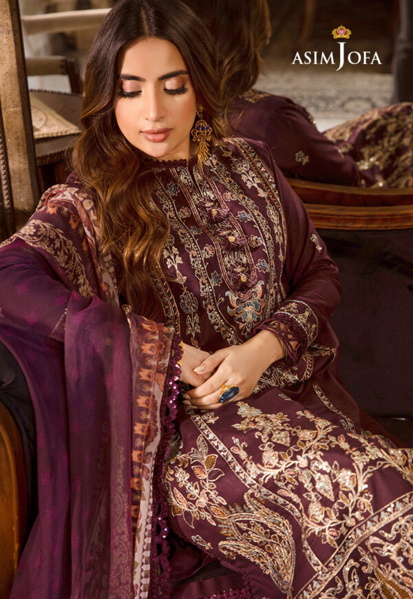 Asim Jofa Ajas-29 Embroidered