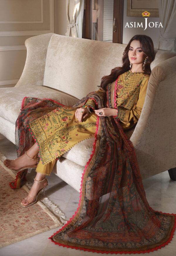Asim Jofa Ajas-33 Embroidered