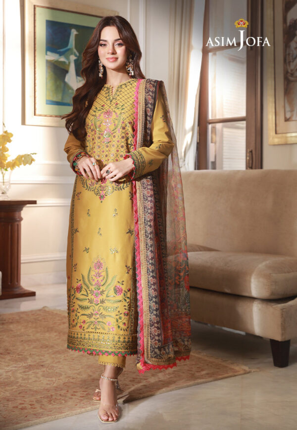 Asim Jofa Ajas-33 Embroidered