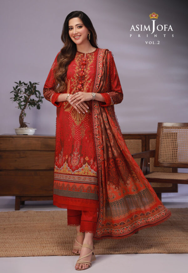 Asim Jofa Ajbp-32 Printed Lawn