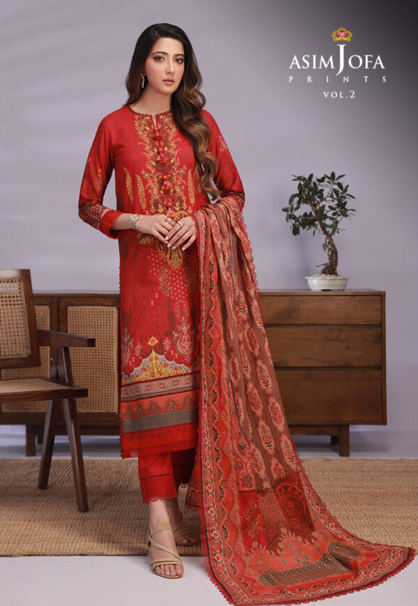 Asim Jofa Ajbp-32 Printed Lawn