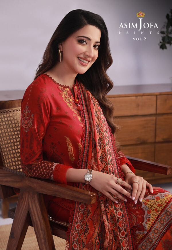 Asim Jofa Ajbp-32 Printed Lawn