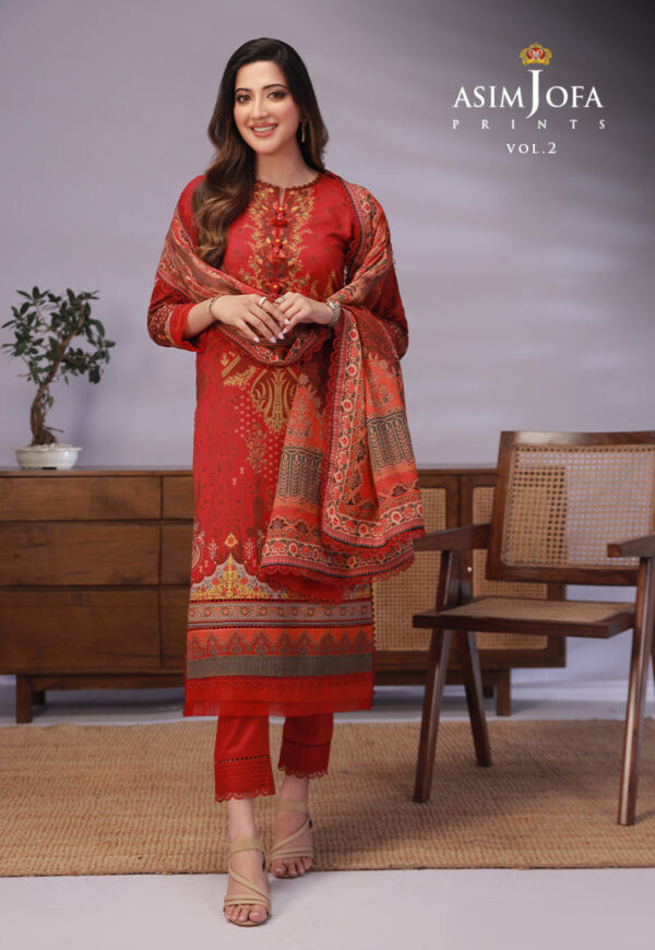 Asim Jofa Ajbp-32 Printed Lawn