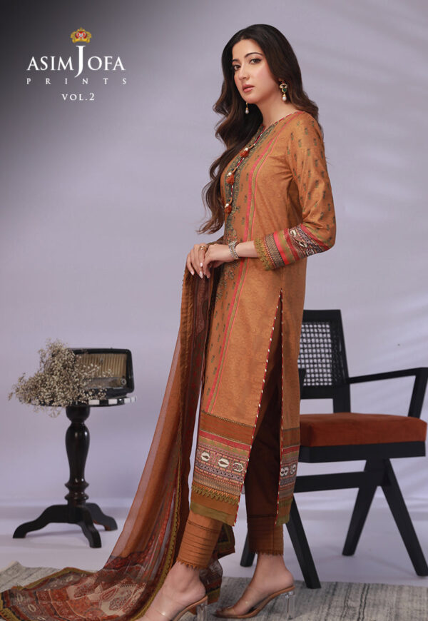 Asim Jofa Ajbp-37 Printed Lawn