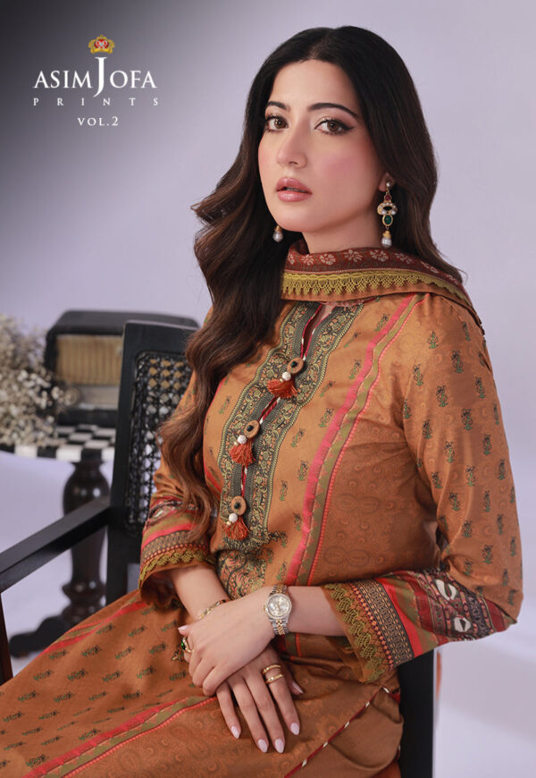 Asim Jofa Ajbp-37 Printed Lawn