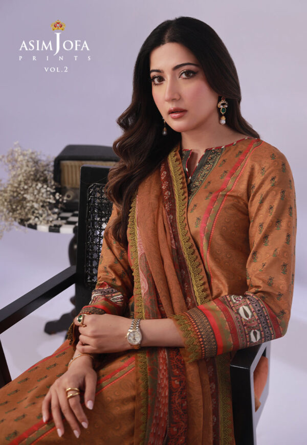 Asim Jofa Ajbp-37 Printed Lawn