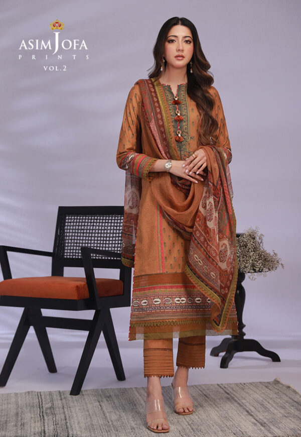 Asim Jofa Ajbp-37 Printed Lawn