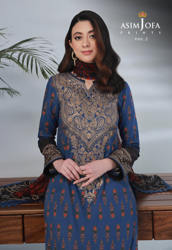 Asim Jofa Ajbp-44 Embroidered