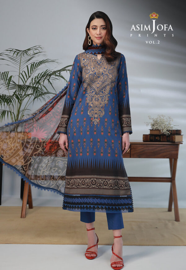 Asim Jofa Ajbp-44 Embroidered