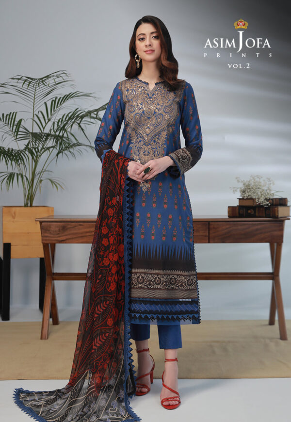 Asim Jofa Ajbp-44 Embroidered