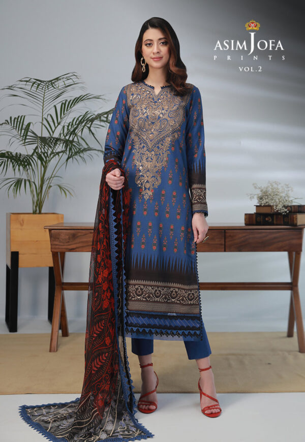 Asim Jofa Ajbp-44 Embroidered