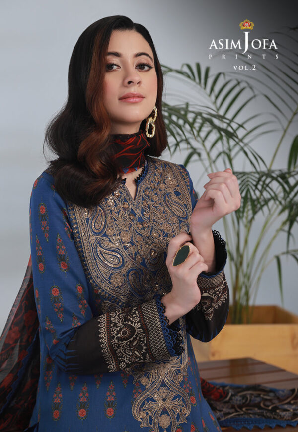 Asim Jofa Ajbp-44 Embroidered