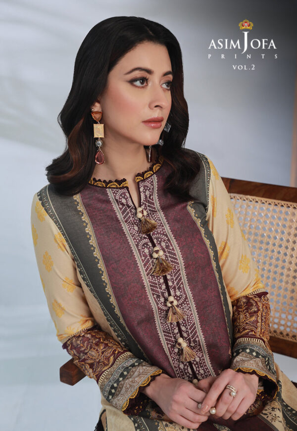 Asim Jofa Ajbp-55 Embroidered