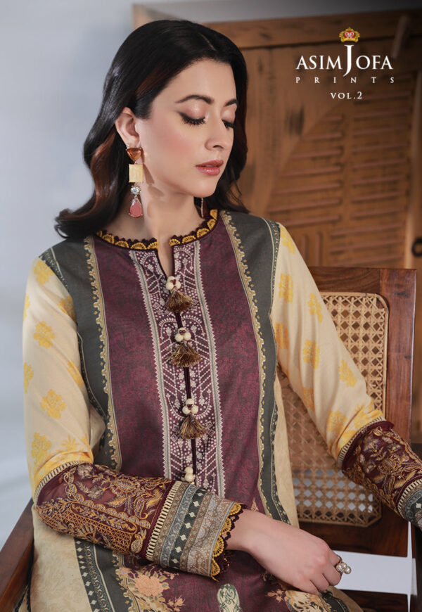 Asim Jofa Ajbp-55 Embroidered