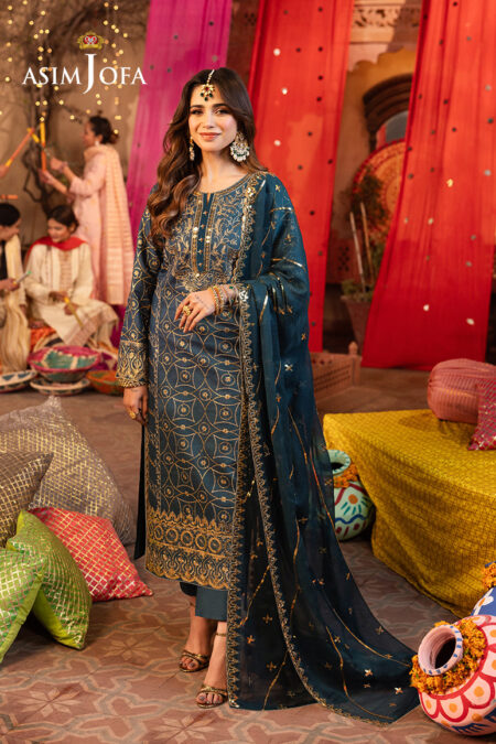 Asim Jofa Ajcdb-01 Embroidered
