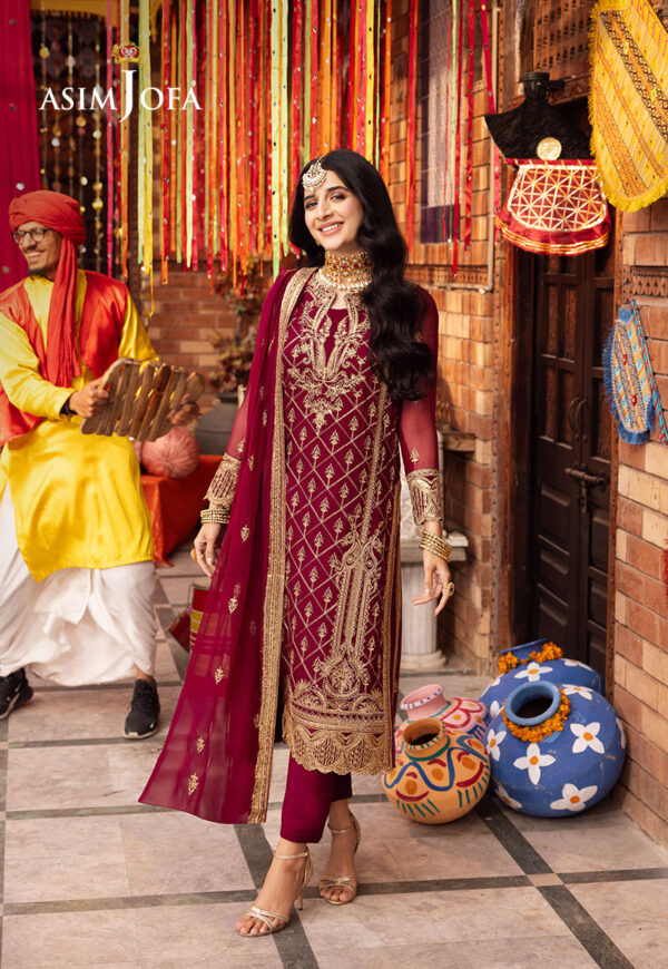 Asim Jofa Ajcdb-05 Embroidered