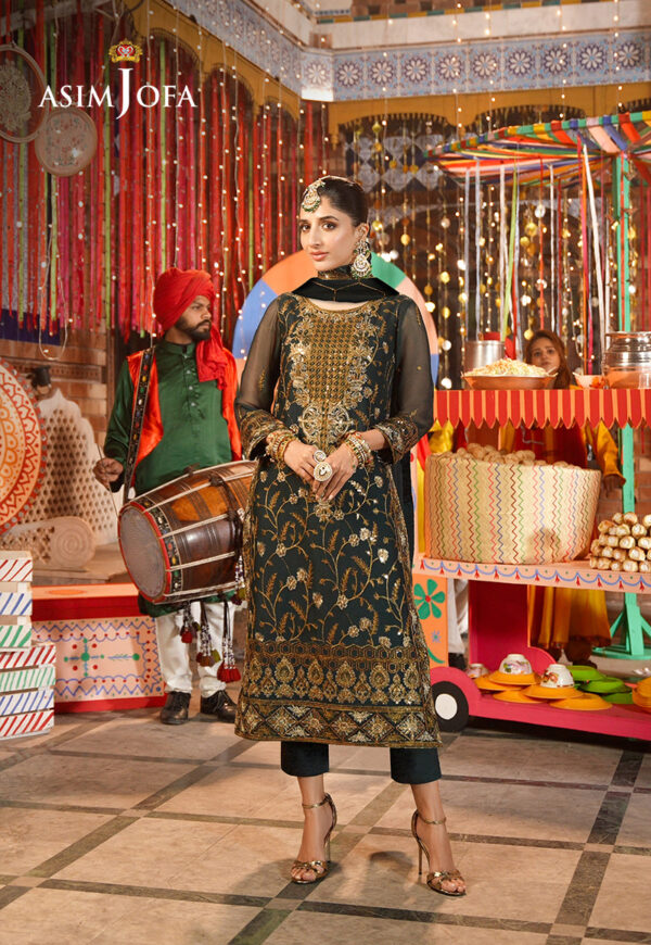 Asim Jofa Ajcdb-18 Embroidered