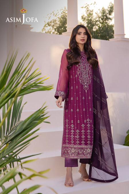 Asim Jofa Ajcfb-19 Embroidered