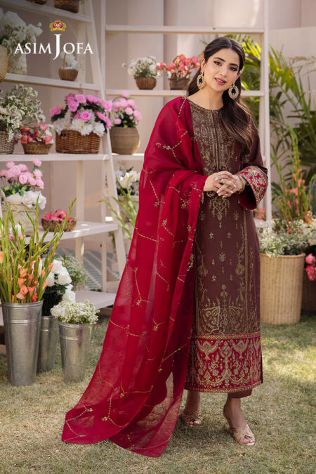 Asim Jofa Ajcfb-27 Embroidered