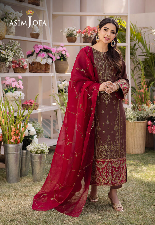 Asim Jofa Ajcfb-27 Embroidered