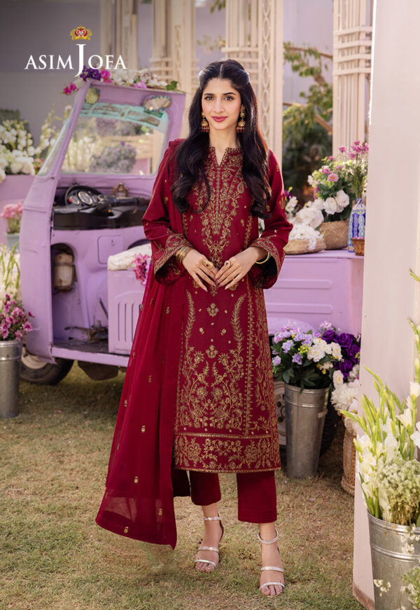 Asim Jofa Ajcfb-28 Embroidered
