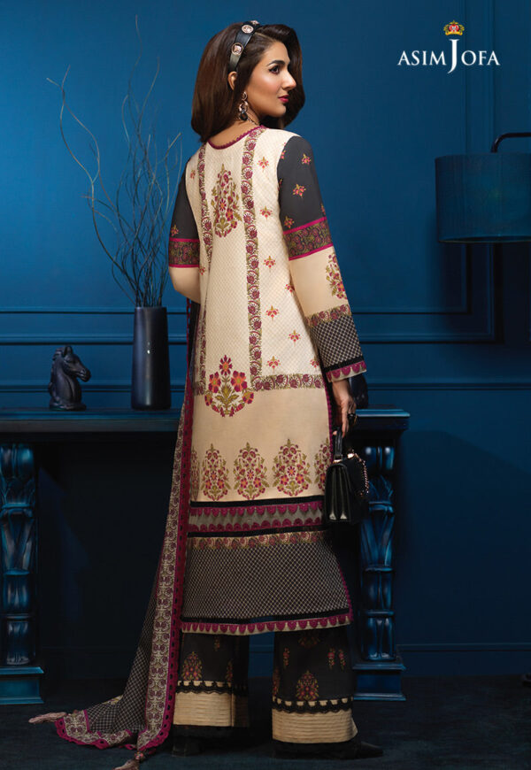 Asim Jofa Aje-02 Embroidered Cambric