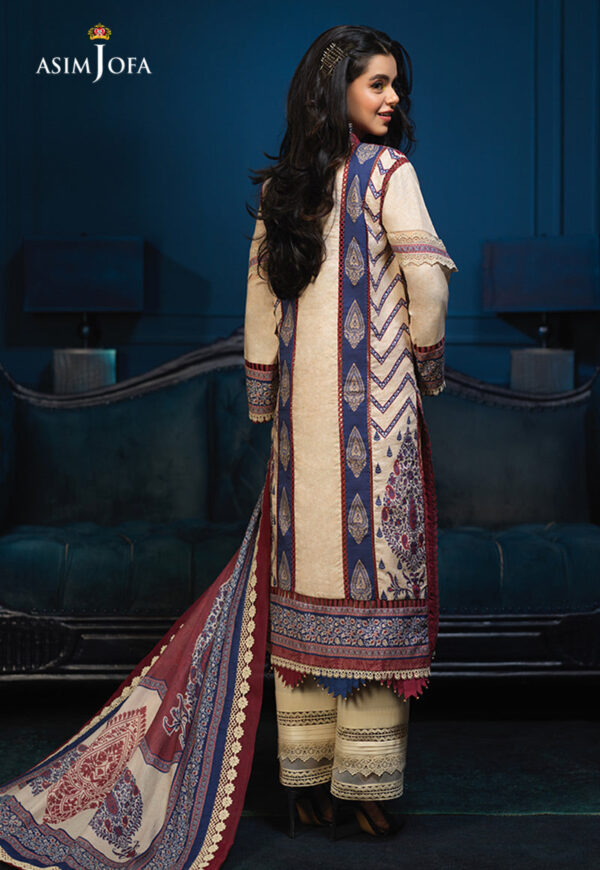 Asim Jofa Aje-04 Embroidered Cambric