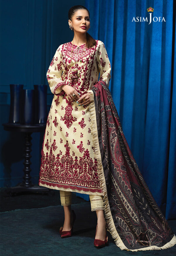 Asim Jofa Aje-07 Embroidered