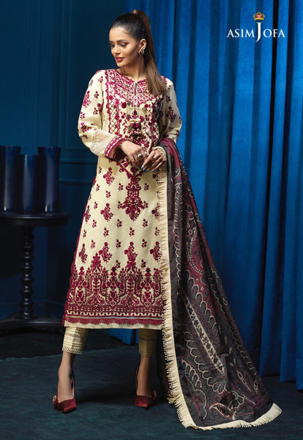 Asim Jofa Aje-07 Embroidered