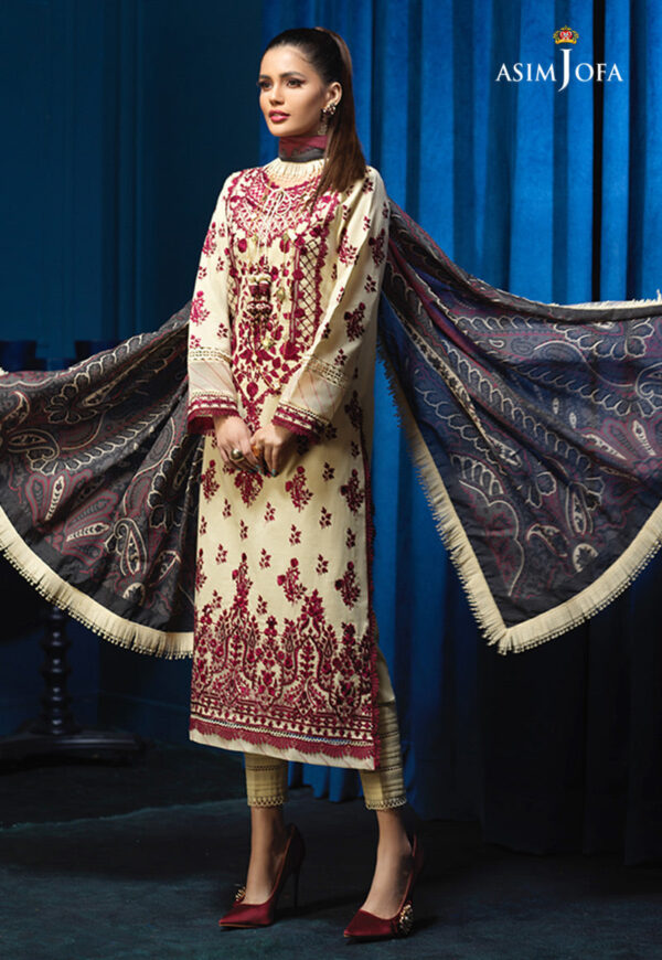 Asim Jofa Aje-07 Embroidered