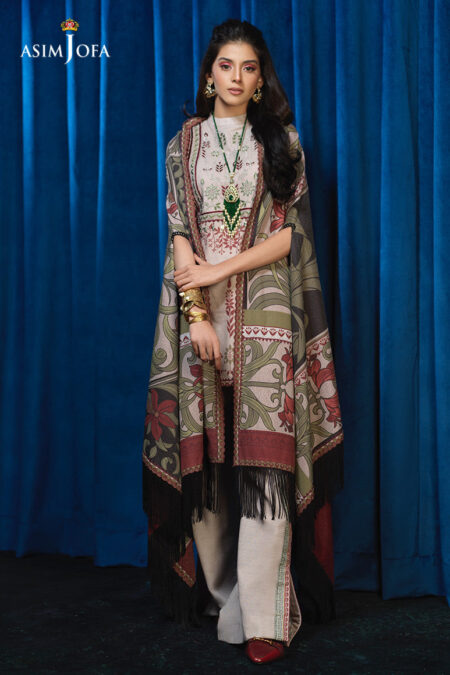 Asim Jofa Aje-08 Embroidered