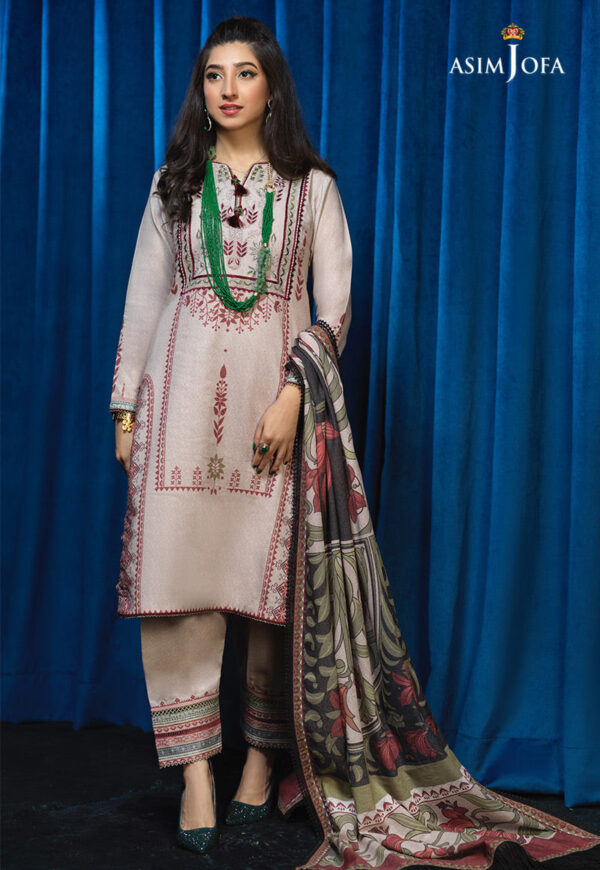 Asim Jofa Aje-08 Embroidered