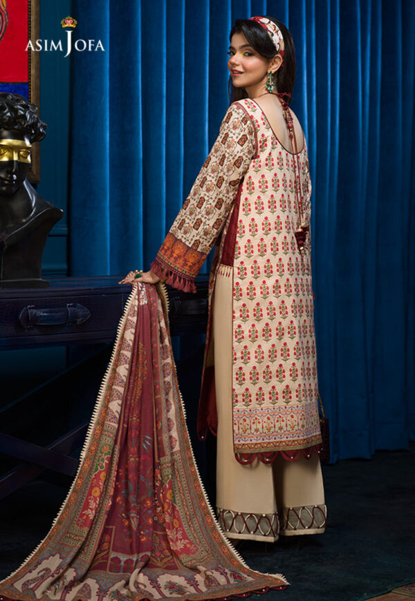Asim Jofa Aje-09 Embroidered Cambric