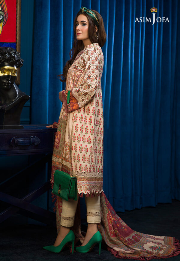 Asim Jofa Aje-09 Embroidered Cambric