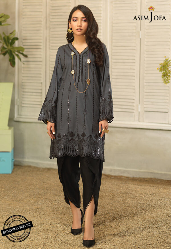 Asim Jofa Ajes-12 Embroidered