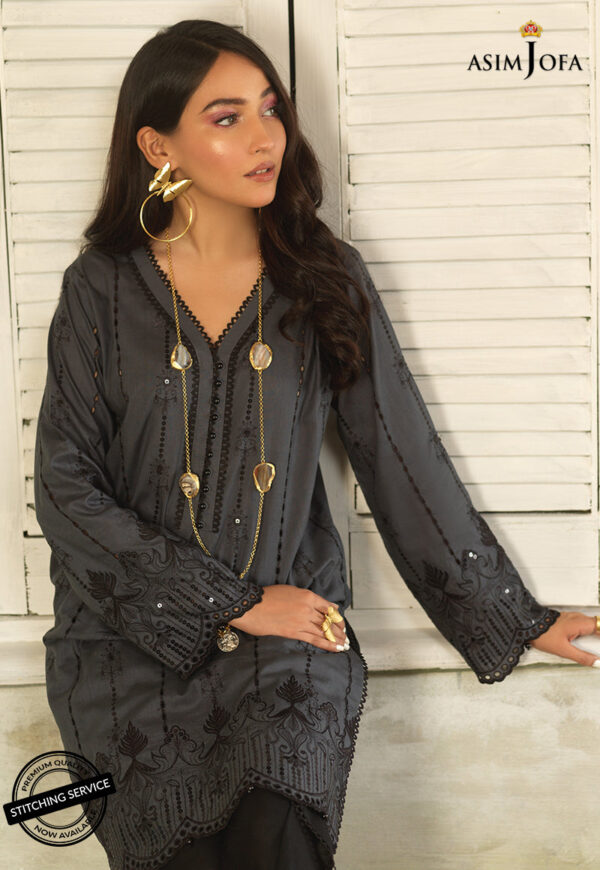 Asim Jofa Ajes-12 Embroidered